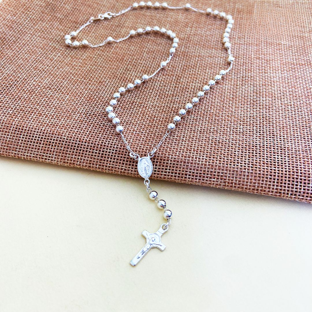 COLLAR ROSARIO 4mm