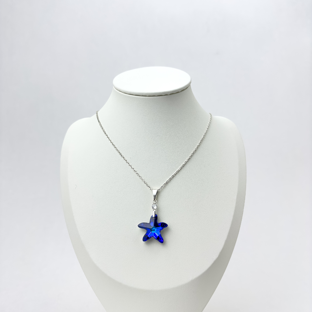 COLLAR ESTRELLA DE CRISTAL - OCÉANO