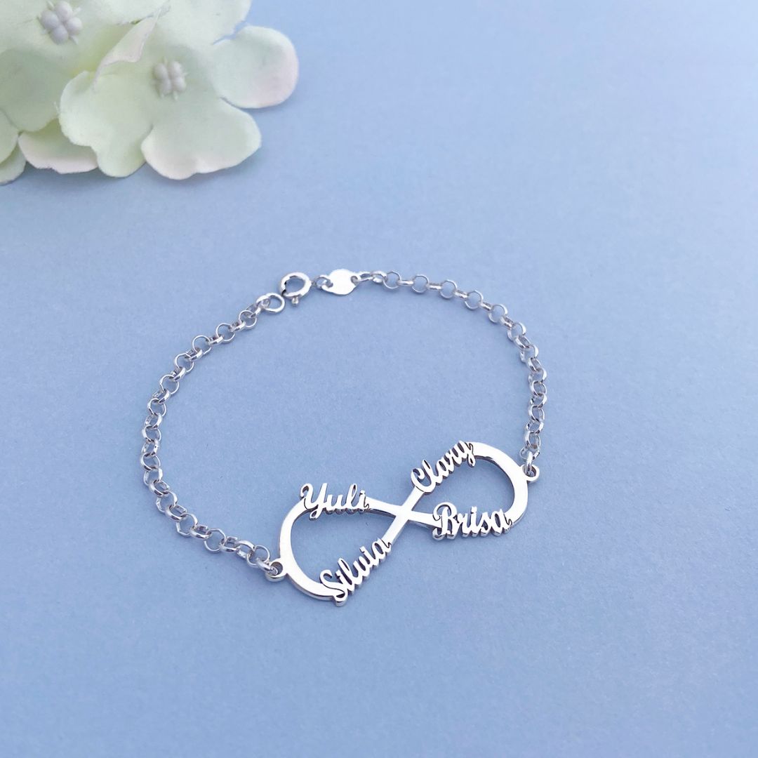 PULSERA INFINITO Y NOMBRES