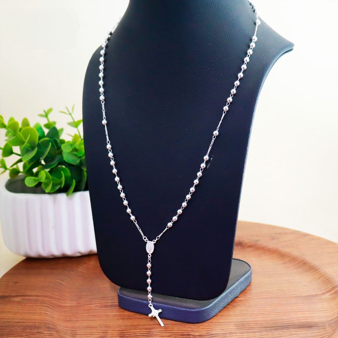 COLLAR ROSARIO 4mm