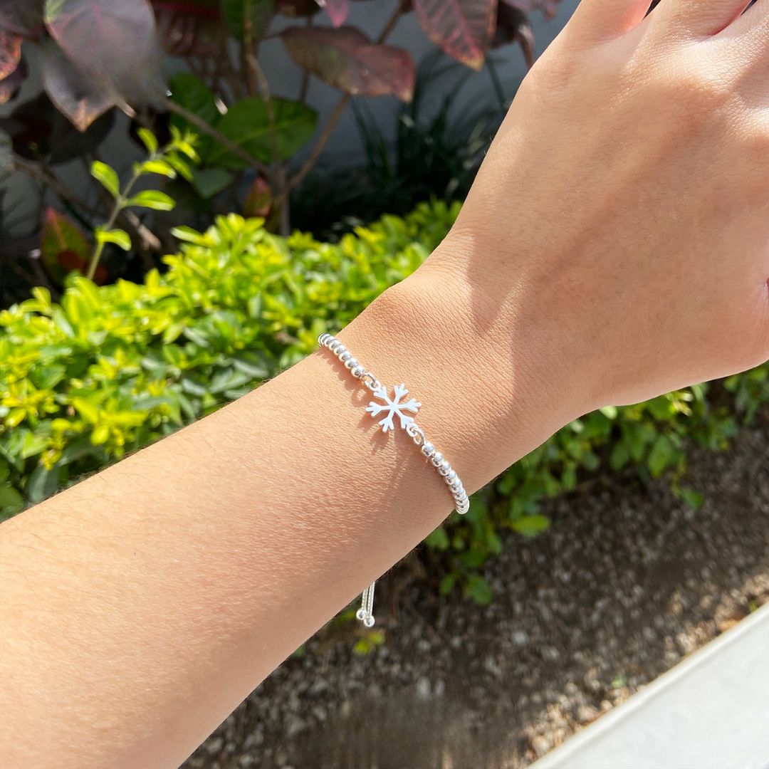 PULSERA COPO DE NIEVE