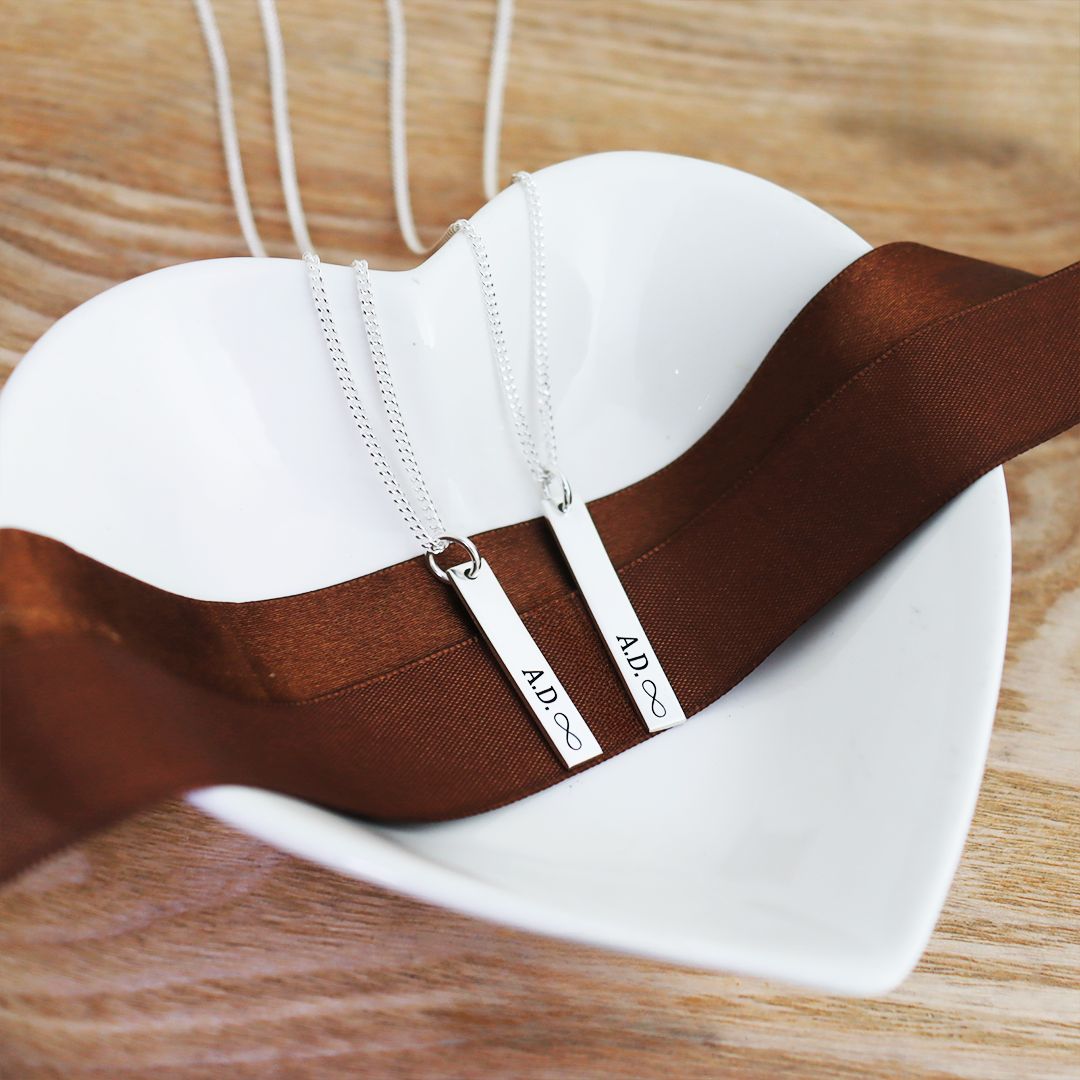 COLLAR DUO PLACA MINIMALISTA