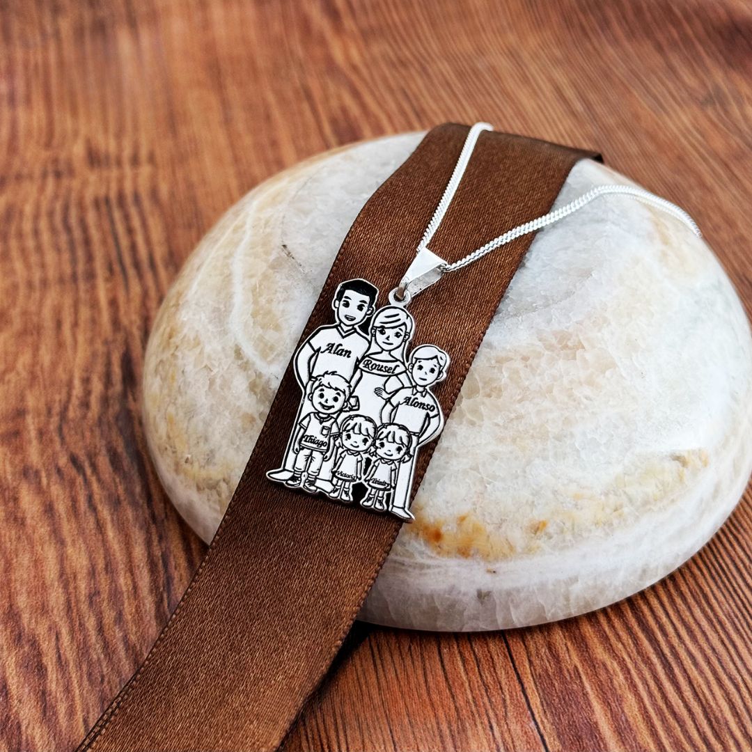 COLLAR FAMILIA PERSONALIZADA
