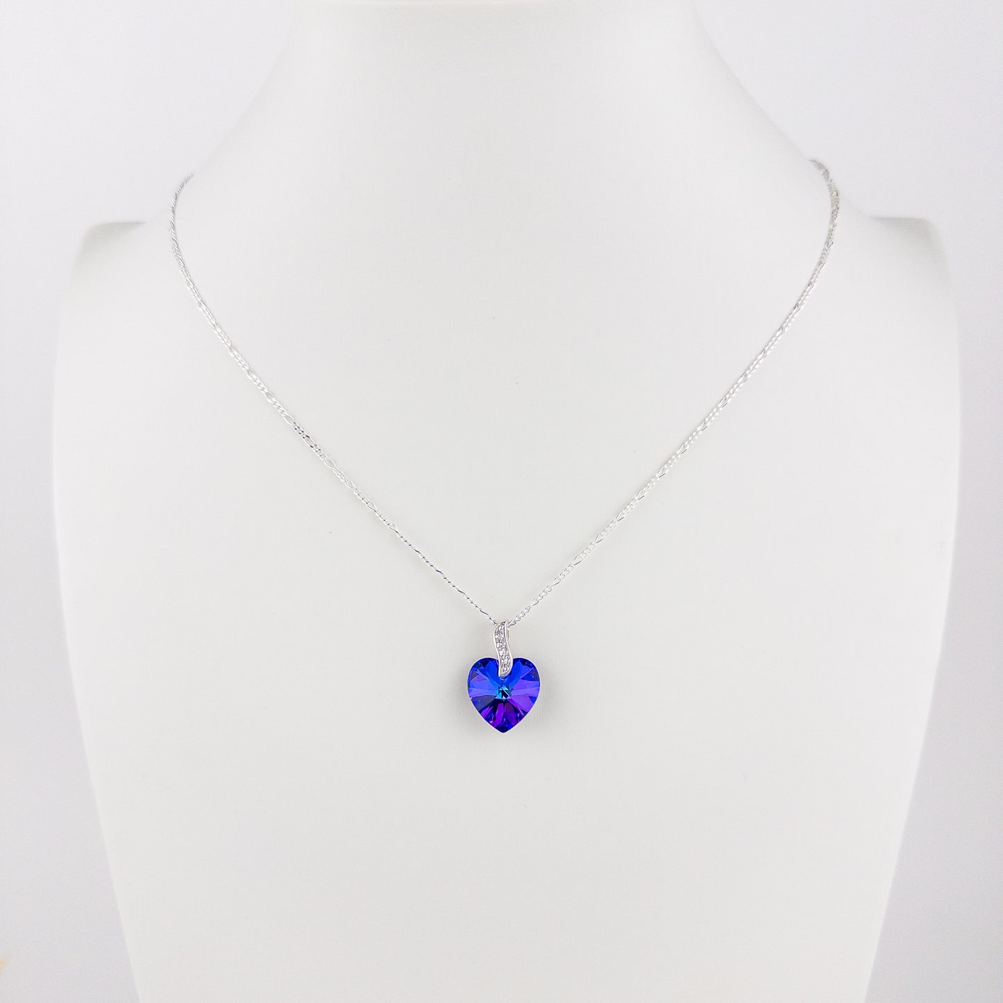 COLLAR CORAZÓN - OCÉANO