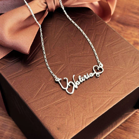 COLLAR ESTETOSCOPIO CON NOMBRE