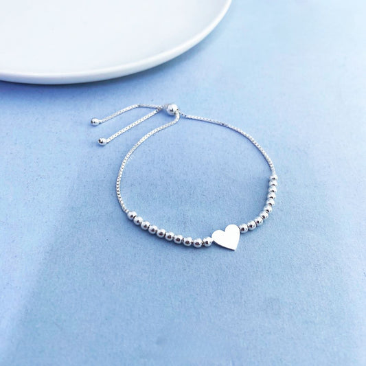 PULSERA CORAZON MINIMALISTA