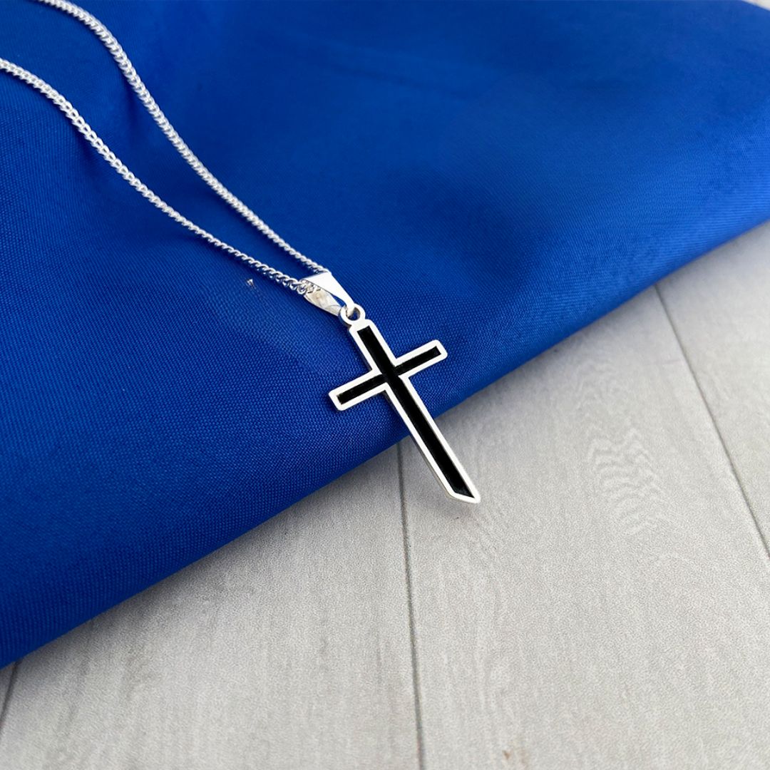 COLLAR CRUZ BLACK