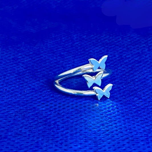 ANILLO 3 MARIPOSAS