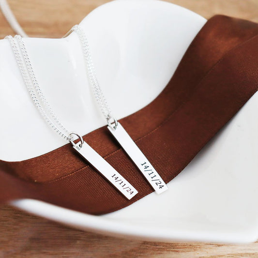 COLLAR DUO PLACA MINIMALISTA