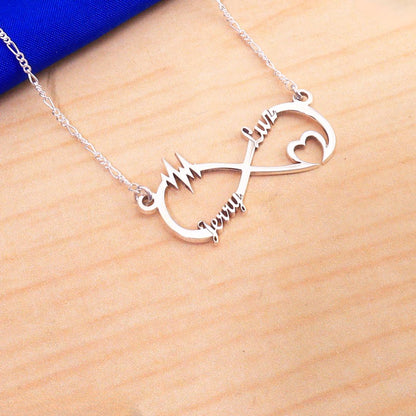 COLLAR INFINITO + NOMBRE