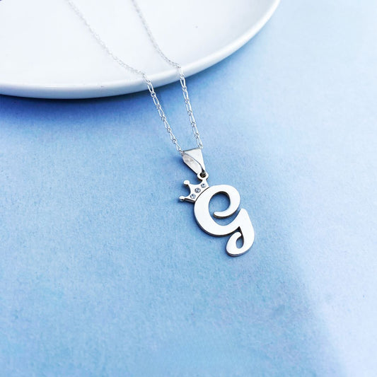 COLLAR LETRA Y CORONA