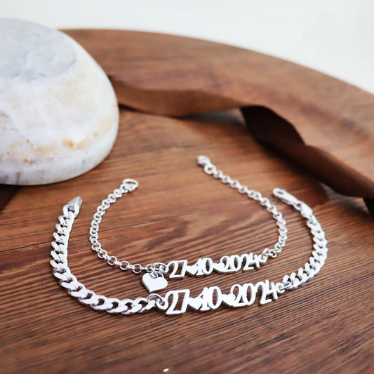 PULSERA DUO FECHA ESPECIAL