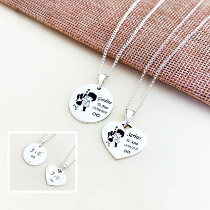 COLLAR DUO ROMANTICO