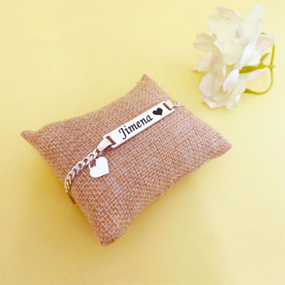 ESCLAVA PERSONALIZADA AMOR Y FLOR
