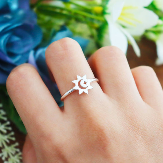 ANILLO SOL Y LUNA