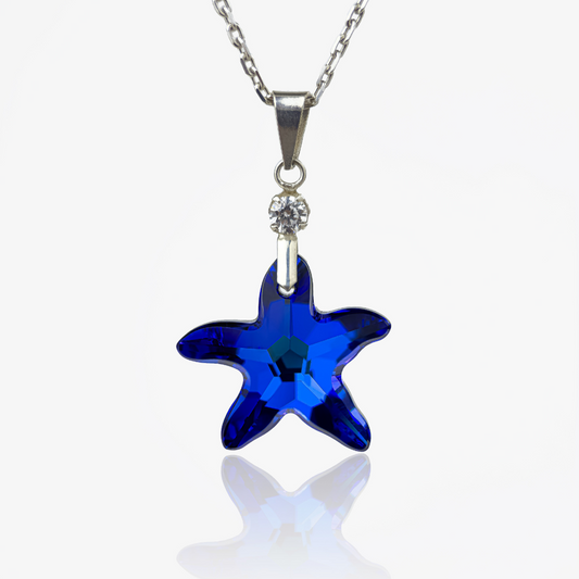 COLLAR ESTRELLA DE CRISTAL - OCÉANO